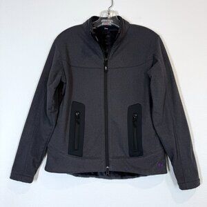 Peter Millar Jacket Golf Black Gray Small